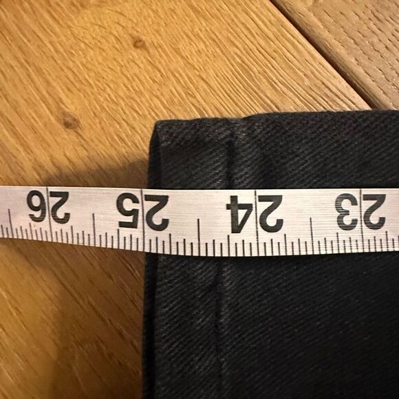 Maison Garrison women’s wide leg sailor black jeans medium - Picture 11 of 12